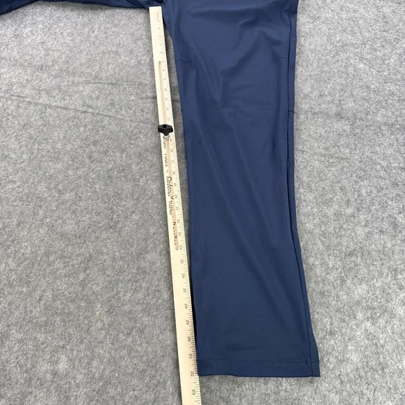 Rhone Pants Mens 38 Blue Commuter Collection Stretch Travel Golf Chino - Picture 10 of 13